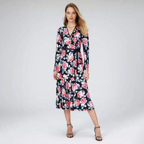 DVF Γυναικείο Φόρεμα Wrap Anika DVF