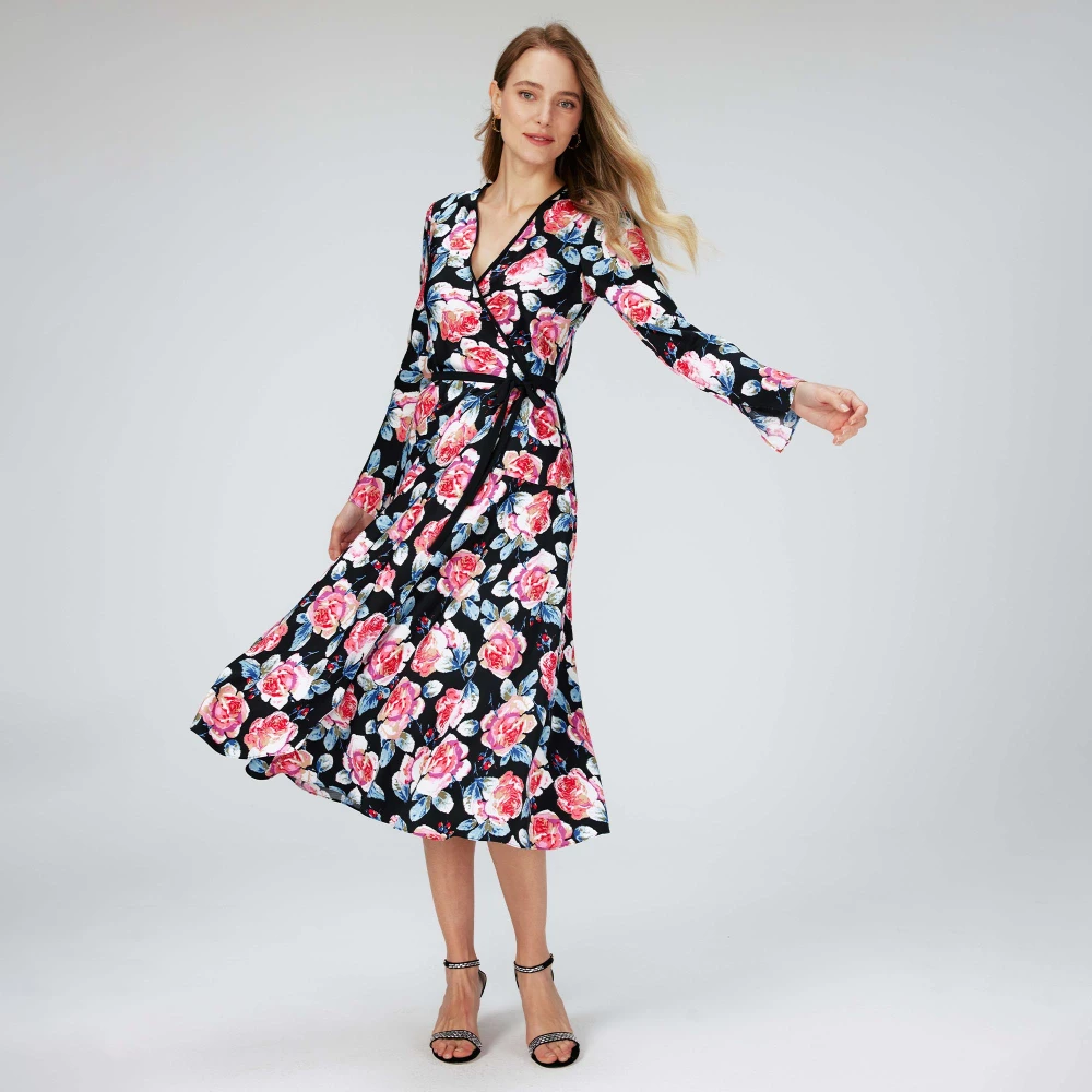 DVF Γυναικείο Φόρεμα Wrap Anika DVF