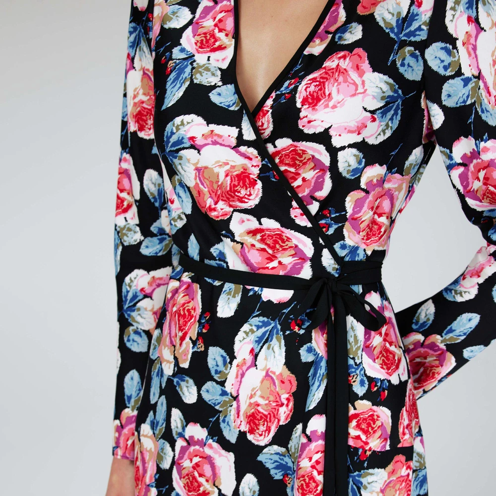 DVF Γυναικείο Φόρεμα Wrap Anika DVF