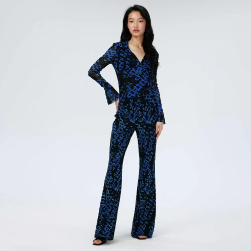 DVF Γυναικείο Top Mackenzie Mesh DVF