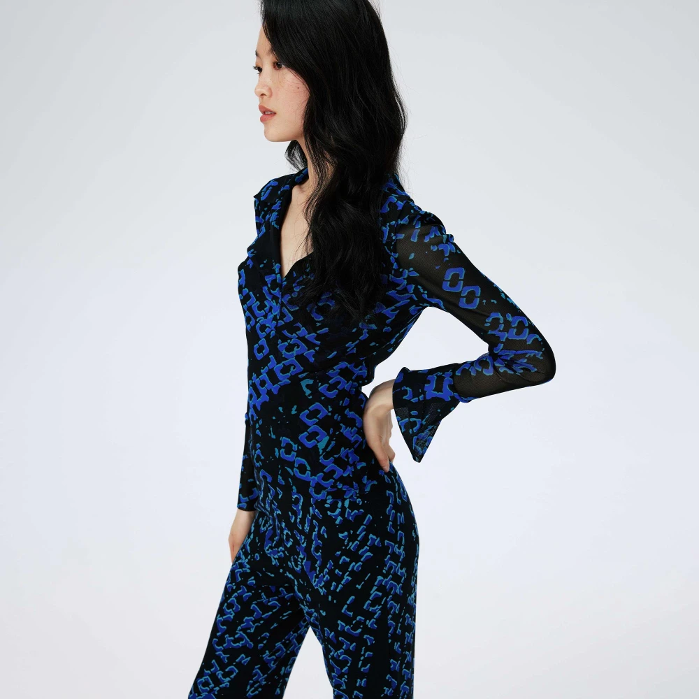 DVF Γυναικείο Top Mackenzie Mesh DVF