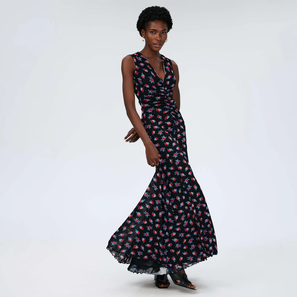 DVF Γυναικείο Φόρεμα Solveigh Reversible Mesh DVF