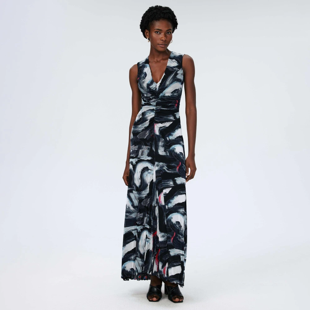 DVF Γυναικείο Φόρεμα Solveigh Reversible Mesh DVF