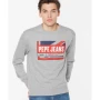PEPE JEANS ΑΝΔΡΙΚΗ ΜΠΛΟΥΖΑ ΦΟΥΤΕΡ DEV PM582181-933