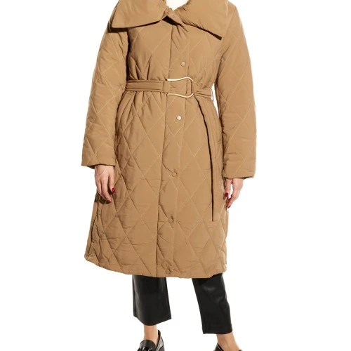 CAVALIERI ΓΥΝΑΙΚΕΙΟ ΜΠΟΥΦΑΝ ΜΑΚΡΥ ΚΑΠΙΤΟΝΕ ΜΕ ΖΩΝΗ EMPOLI COLLECTION LA607