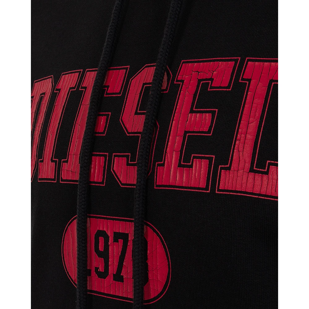 DIESEL ΑΝΔΡΙΚΗ ΜΠΛΟΥΖΑ ΦΟΥΤΕΡ S-GINN-HOOD-K25 A03826-0HAYT-9XX