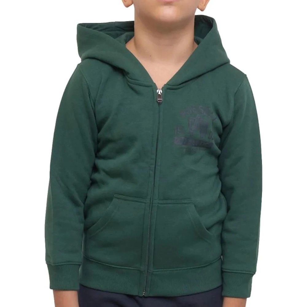 RUSSELL ATHLETIC ΠΑΙΔΙΚΗ ΖΑΚΕΤΑ ΦΟΥΤΕΡ ΜΕ ΦΕΡΜΟΥΑΡ ΚΑΙ ΚΟΥΚΟΥΛΑ A3903-2