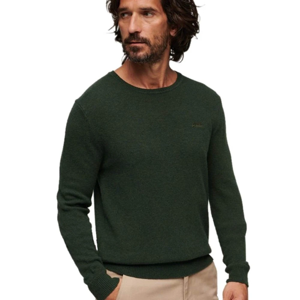 SUPERDRY ΑΝΔΡΙΚΗ ΠΛΕΚΤΗ ΜΠΛΟΥΖΑ ESSENTIAL SLIM FIT M6110564A