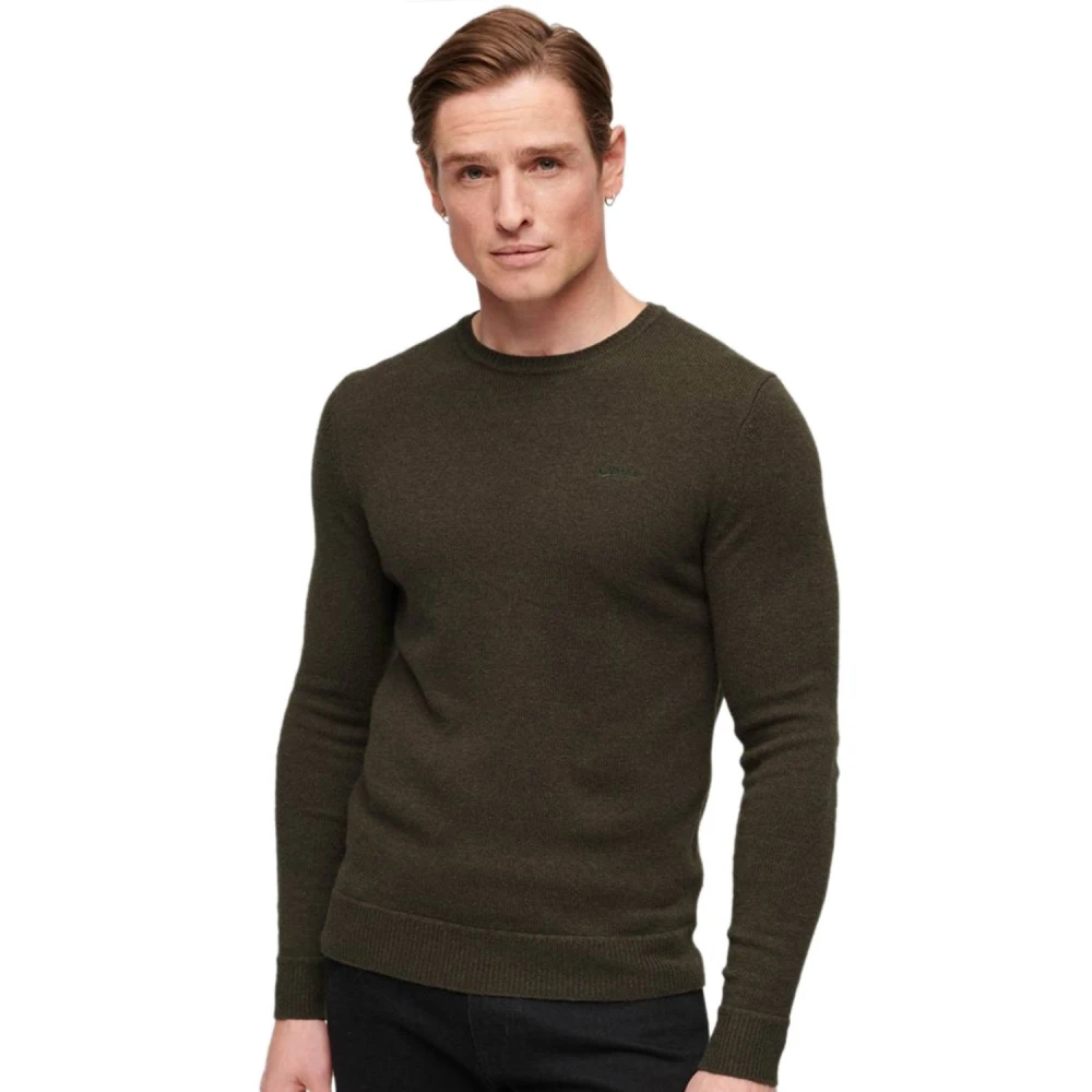 SUPERDRY ΑΝΔΡΙΚΗ ΠΛΕΚΤΗ ΜΠΛΟΥΖΑ ESSENTIAL SLIM FIT M6110564A