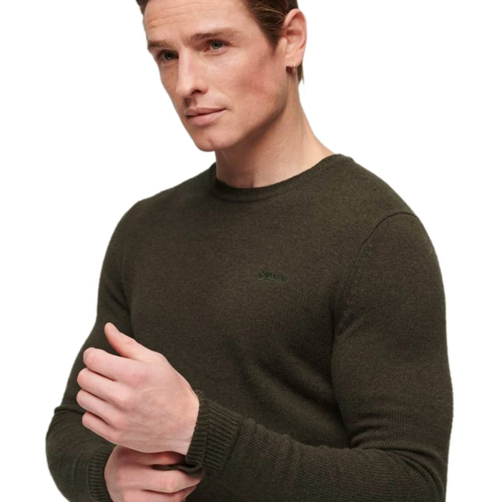 SUPERDRY ΑΝΔΡΙΚΗ ΠΛΕΚΤΗ ΜΠΛΟΥΖΑ ESSENTIAL SLIM FIT M6110564A