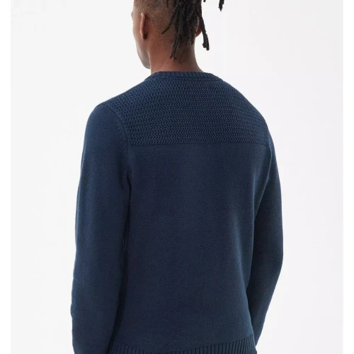 BARBOUR ΑΝΔΡΙΚΗ ΠΛΕΚΤΗ ΜΠΛΟΥΖΑ SCULL CREW MKN1441