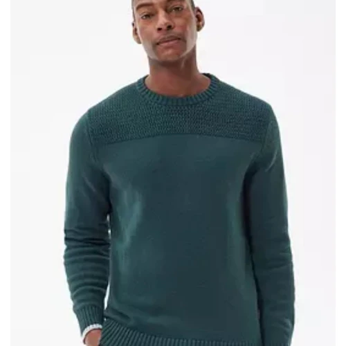 BARBOUR ΑΝΔΡΙΚΗ ΠΛΕΚΤΗ ΜΠΛΟΥΖΑ SCULL CREW MKN1441