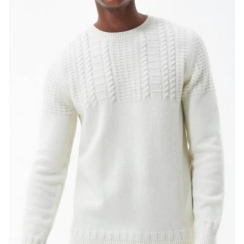 BARBOUR ΑΝΔΡΙΚΗ ΠΛΕΚΤΗ ΜΠΛΟΥΖΑ FOREMAST CREW MKN1496