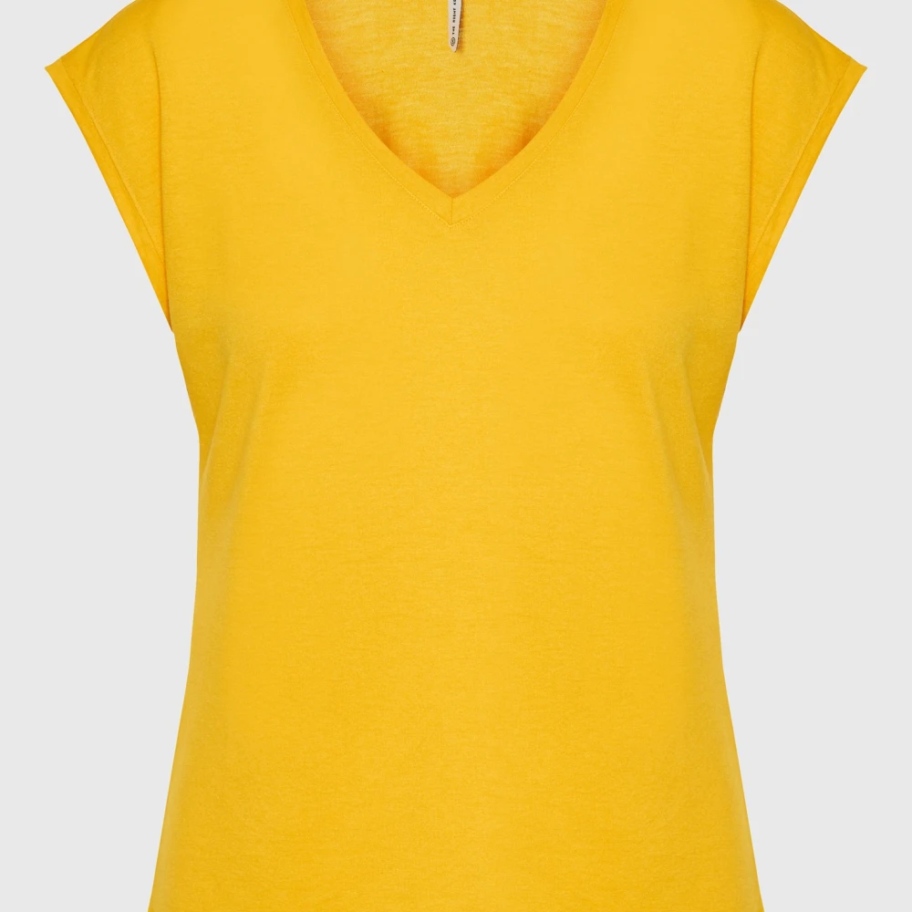 FUNKY BUDDHA Γυναικείο Μονόχρωμο T-Shirt FBL009-107-04