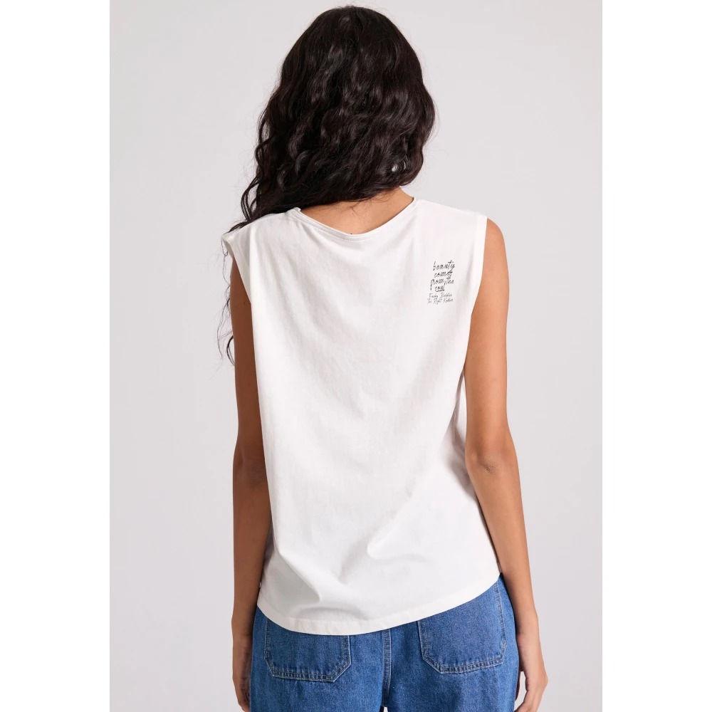 FUNKY BUDDHA Γυναικείο Αμάνικο T-Shirt FBL009-115-04