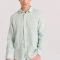 FUNKY BUDDHA Ανδρικό Garment Dyed Λινό Πουκάμισο FBM009-001-05