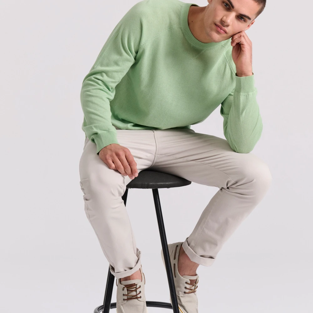 FUNKY BUDDHA Ανδρική Πλεκτή Μπλούζα FBM009-001-09