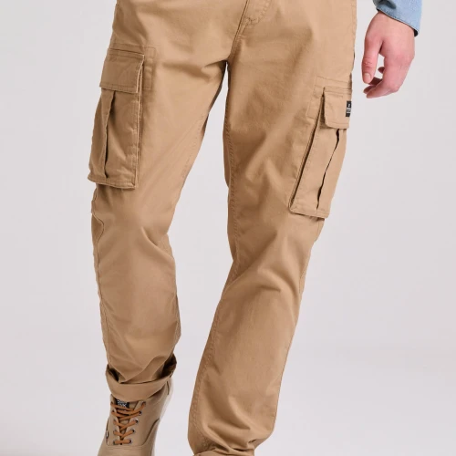 FUNKY BUDDHA Ανδρικό Comfort Cargo Παντελόνι FBM009-002-02