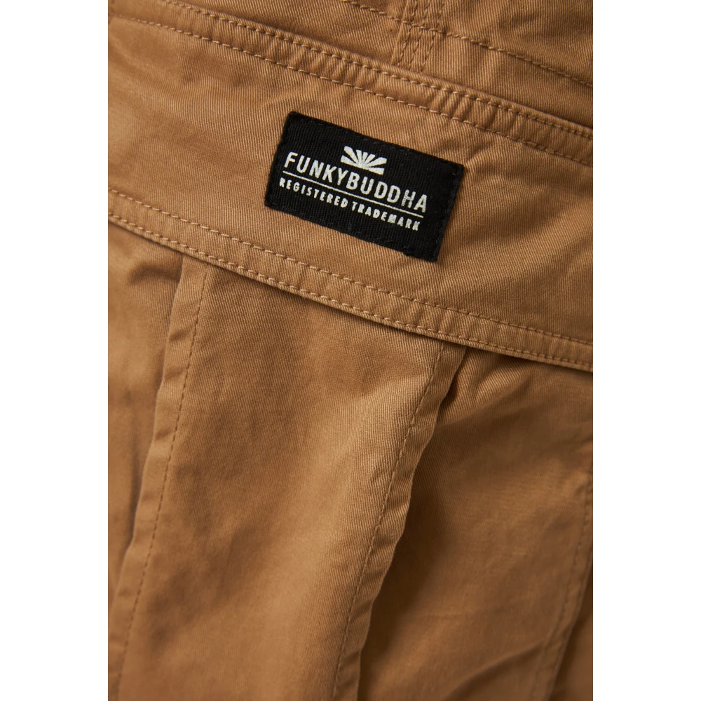 FUNKY BUDDHA Ανδρικό Comfort Cargo Παντελόνι FBM009-002-02