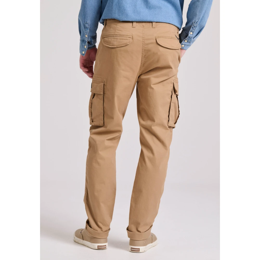 FUNKY BUDDHA Ανδρικό Comfort Cargo Παντελόνι FBM009-002-02