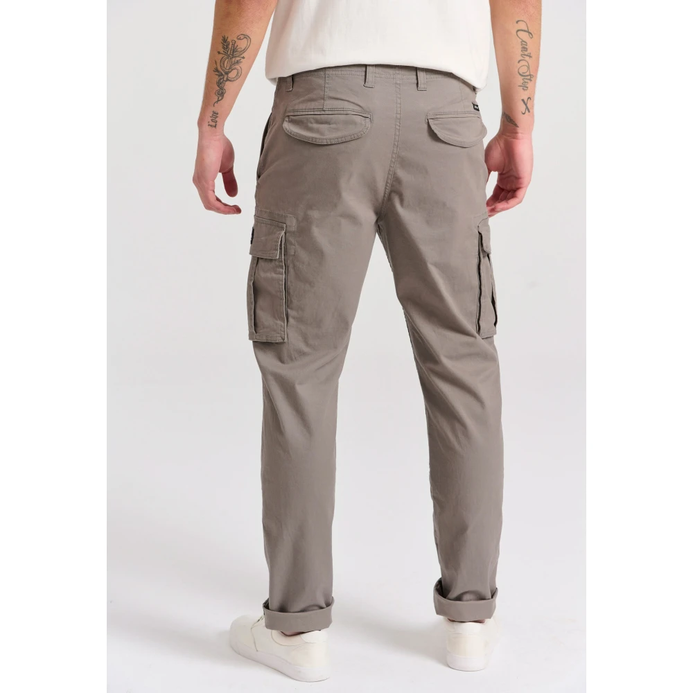 FUNKY BUDDHA Ανδρικό Comfort Cargo Παντελόνι FBM009-002-02