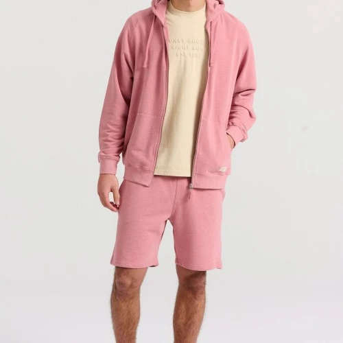 Ανδρική Relaxed Fit Φούτερ Ζακέτα FBM009-003-06