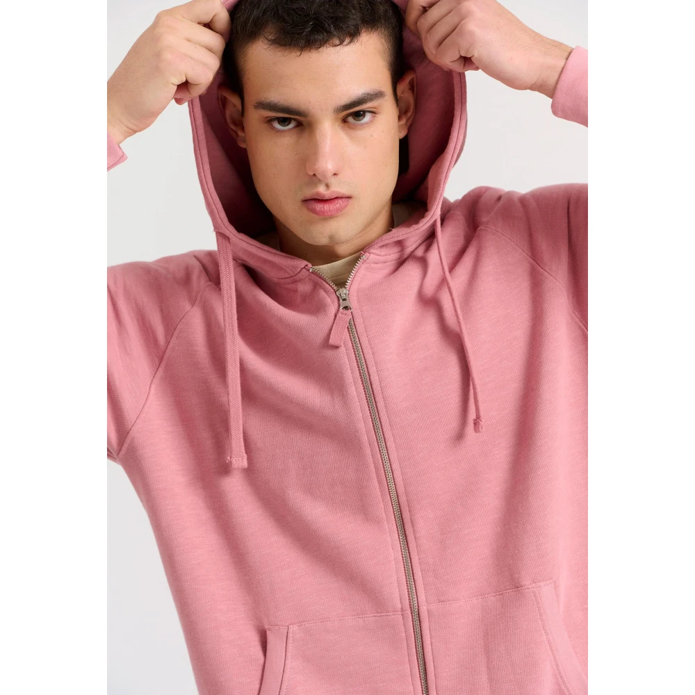 FUNKY BUDDHA Ανδρική Relaxed Fit Φούτερ Ζακέτα FBM009-003-06