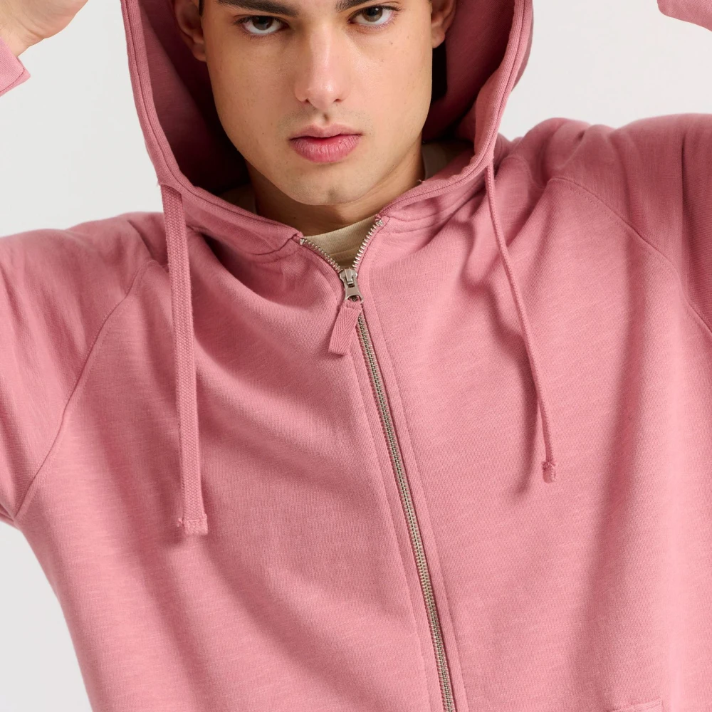 FUNKY BUDDHA Ανδρική Relaxed Fit Φούτερ Ζακέτα FBM009-003-06