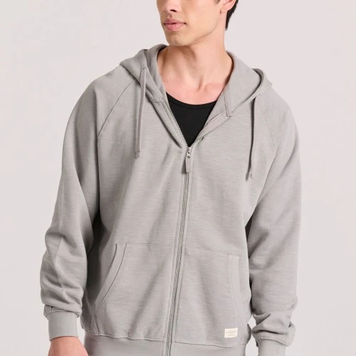 Ανδρική Relaxed Fit Φούτερ Ζακέτα FBM009-003-06