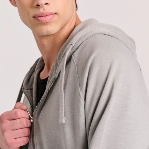 Ανδρική Relaxed Fit Φούτερ Ζακέτα FBM009-003-06
