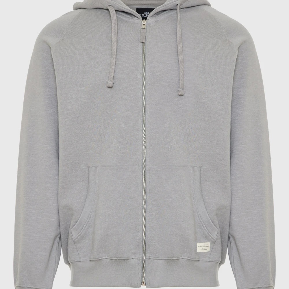 FUNKY BUDDHA Ανδρική Relaxed Fit Φούτερ Ζακέτα FBM009-003-06