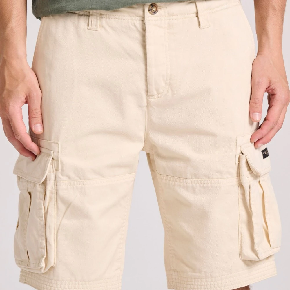 FUNKY BUDDHA Ανδρική Comfort Fit Cargo Βερμούδα FBM009-031-03