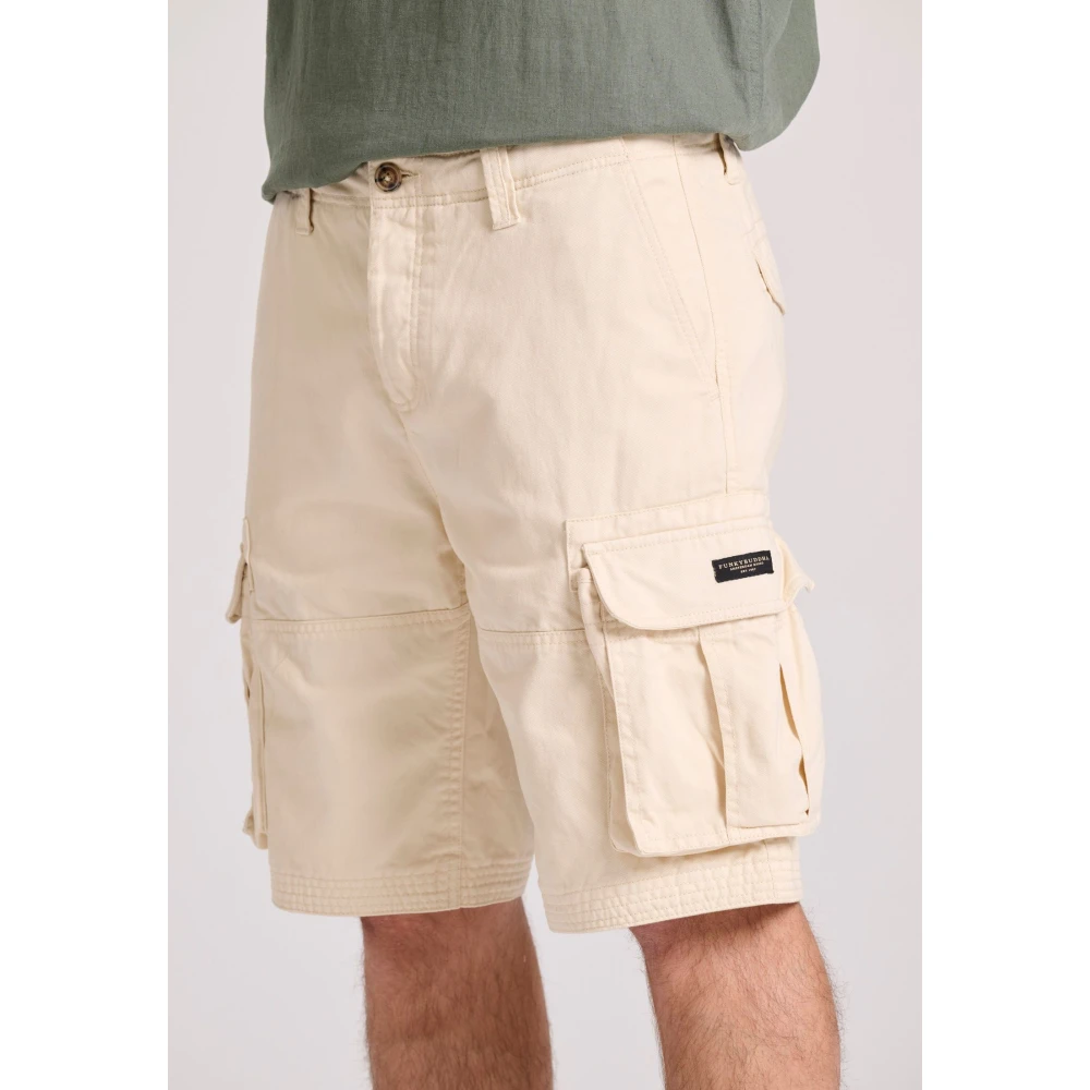 FUNKY BUDDHA Ανδρική Comfort Fit Cargo Βερμούδα FBM009-031-03