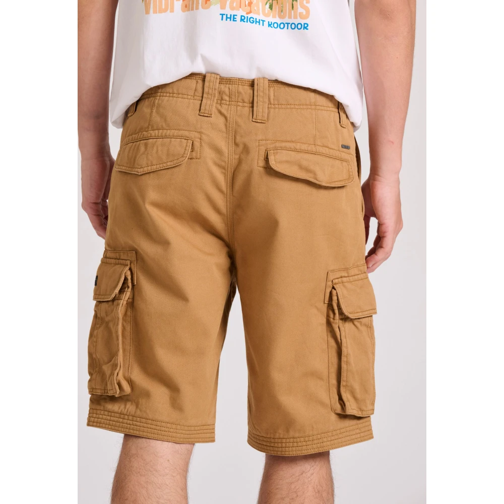FUNKY BUDDHA Ανδρική Comfort Fit Cargo Βερμούδα FBM009-031-03