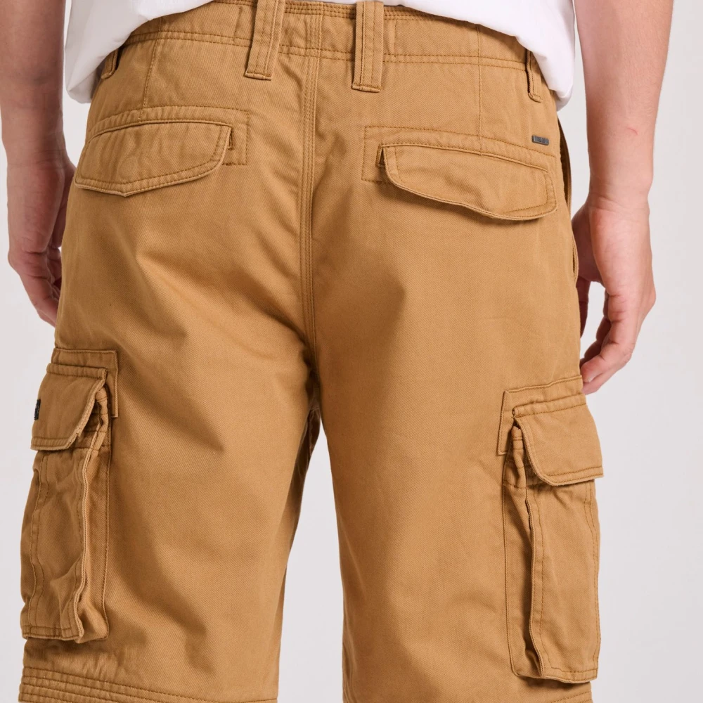 FUNKY BUDDHA Ανδρική Comfort Fit Cargo Βερμούδα FBM009-031-03