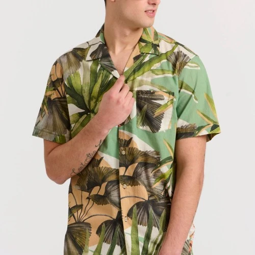 FUNKY BUDDHA Ανδρικό Πουκάμισο FBM009-031-05