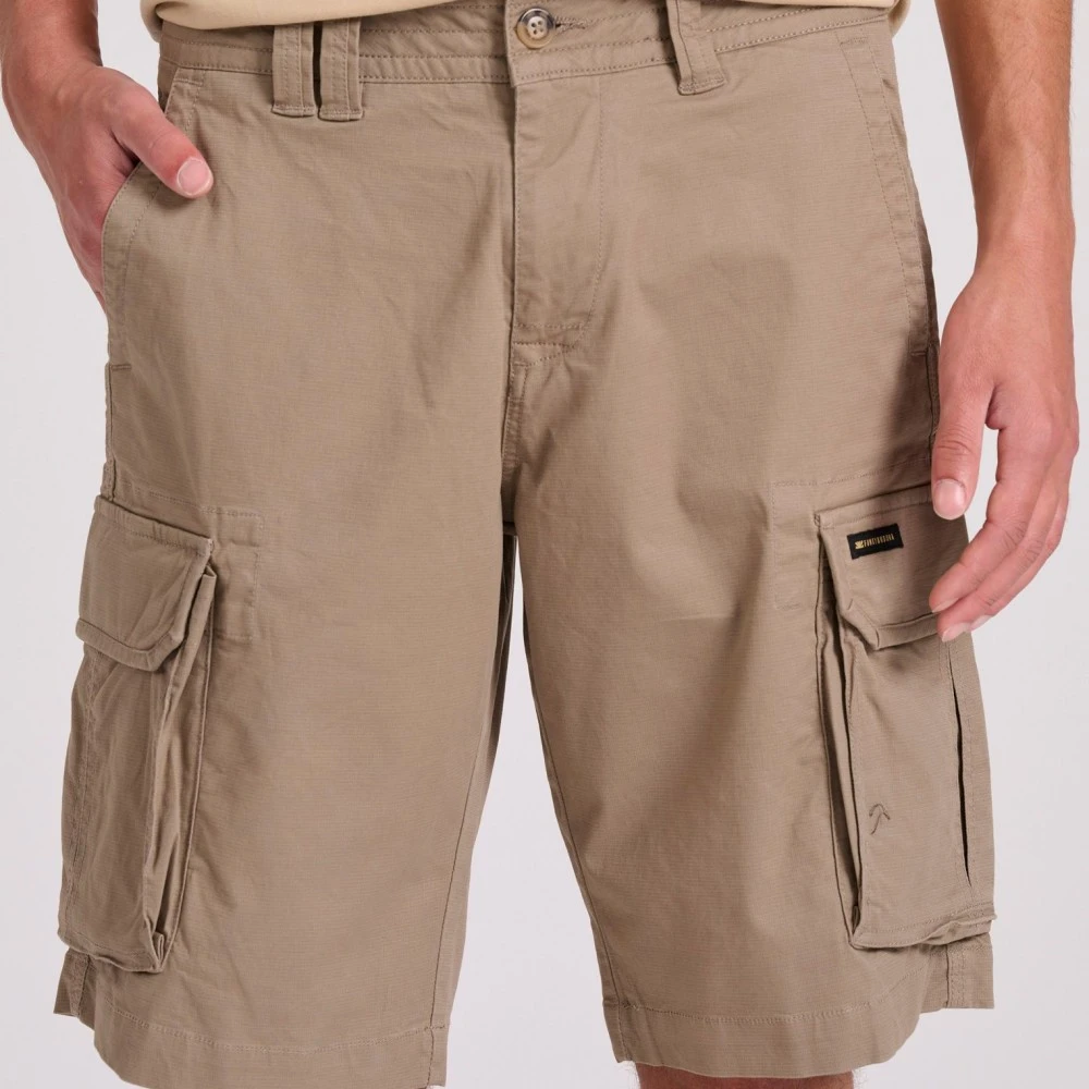 FUNKY BUDDHA Ανδρική Loose Fit Cargo Βερμούδα FBM009-033-03