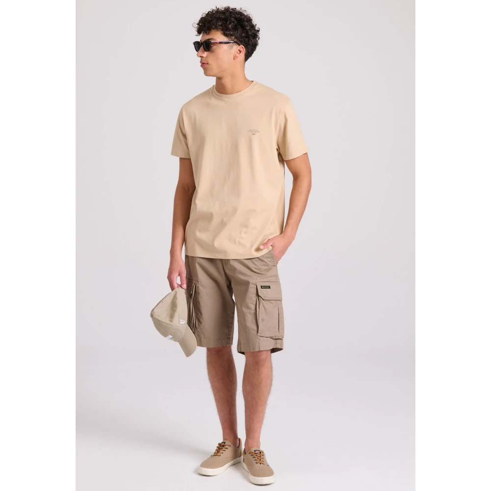 FUNKY BUDDHA Ανδρική Loose Fit Cargo Βερμούδα FBM009-033-03