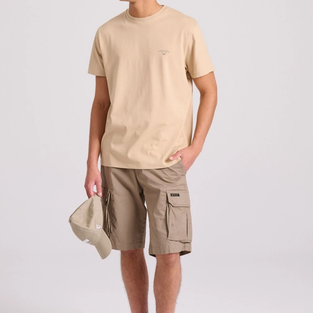 FUNKY BUDDHA Ανδρική Loose Fit Cargo Βερμούδα FBM009-033-03