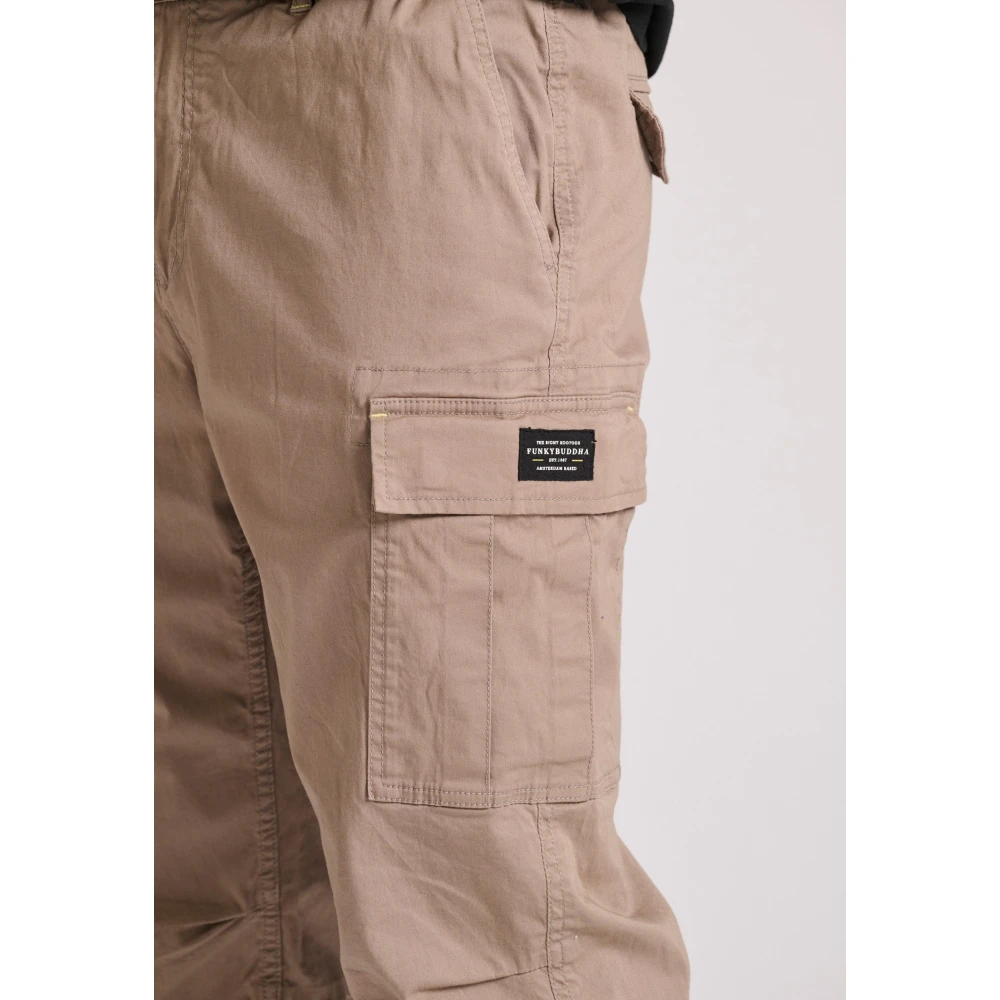 FUNKY BUDDHA Ανδρικό Cargo Παντελόνι FBM009-034-02