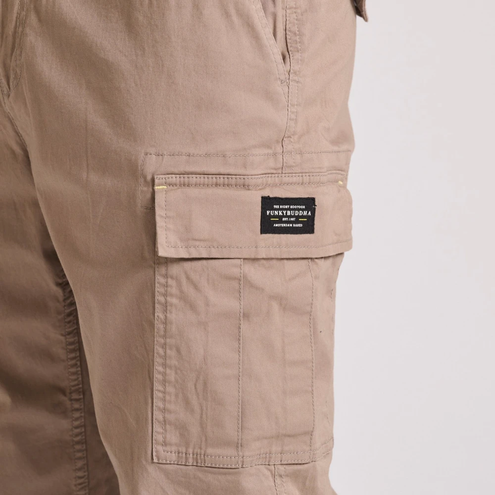 FUNKY BUDDHA Ανδρικό Cargo Παντελόνι FBM009-034-02