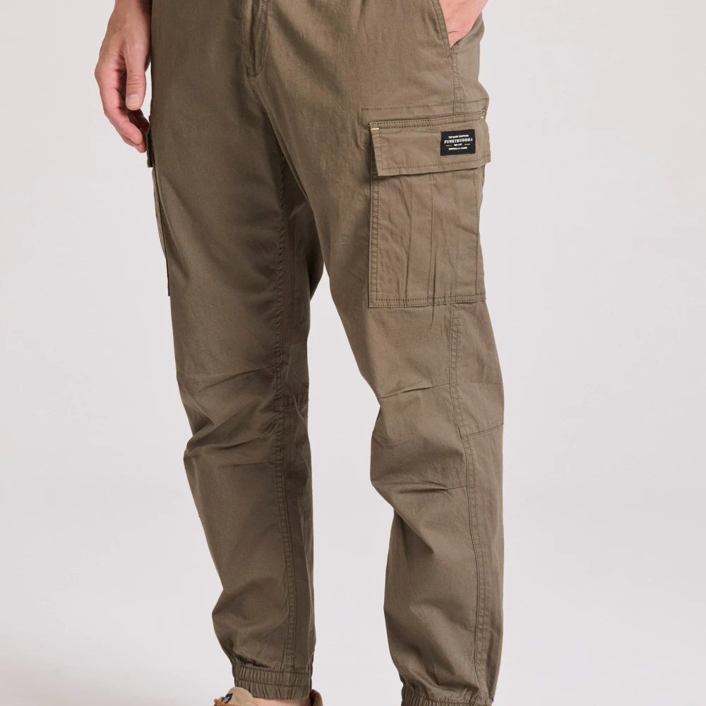 FUNKY BUDDHA Ανδρικό Cargo Παντελόνι FBM009-034-02