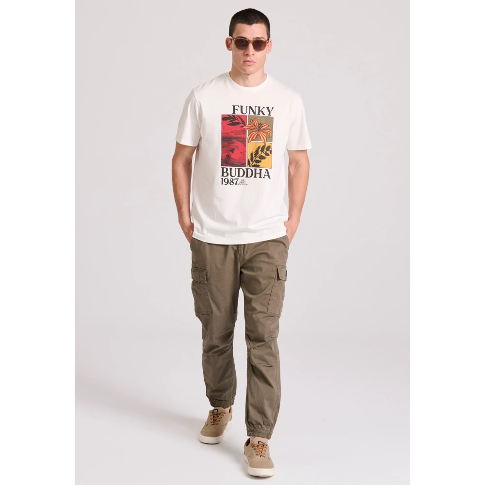 FUNKY BUDDHA Ανδρικό Cargo Παντελόνι FBM009-034-02