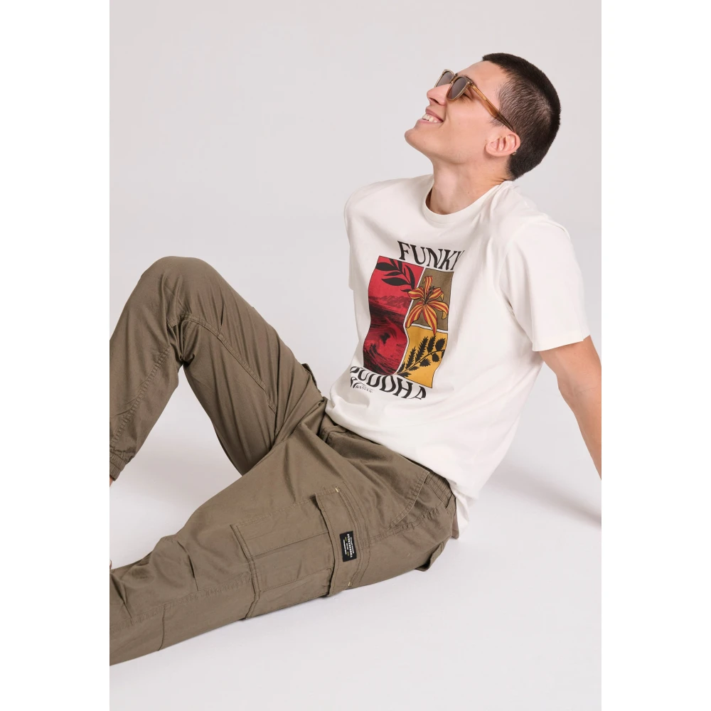 FUNKY BUDDHA Ανδρικό Cargo Παντελόνι FBM009-034-02
