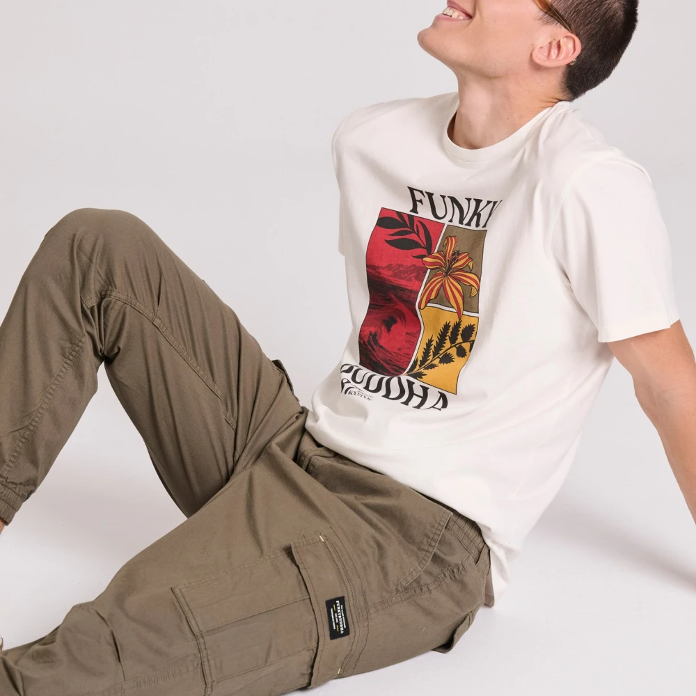 FUNKY BUDDHA Ανδρικό Cargo Παντελόνι FBM009-034-02