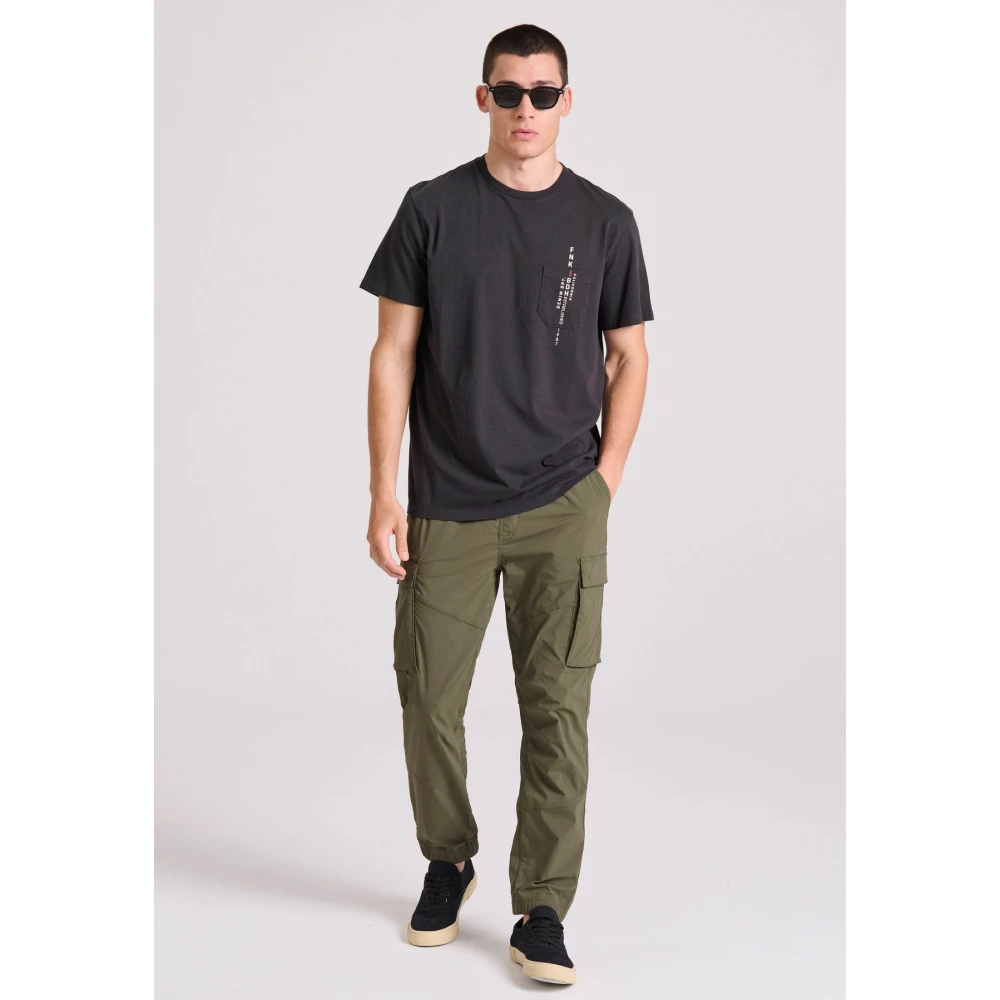 FUNKY BUDDHA Ανδρικό Jogger Cargo Παντελόνι FBM009-038-02