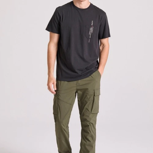 FUNKY BUDDHA Ανδρικό Jogger Cargo Παντελόνι FBM009-038-02