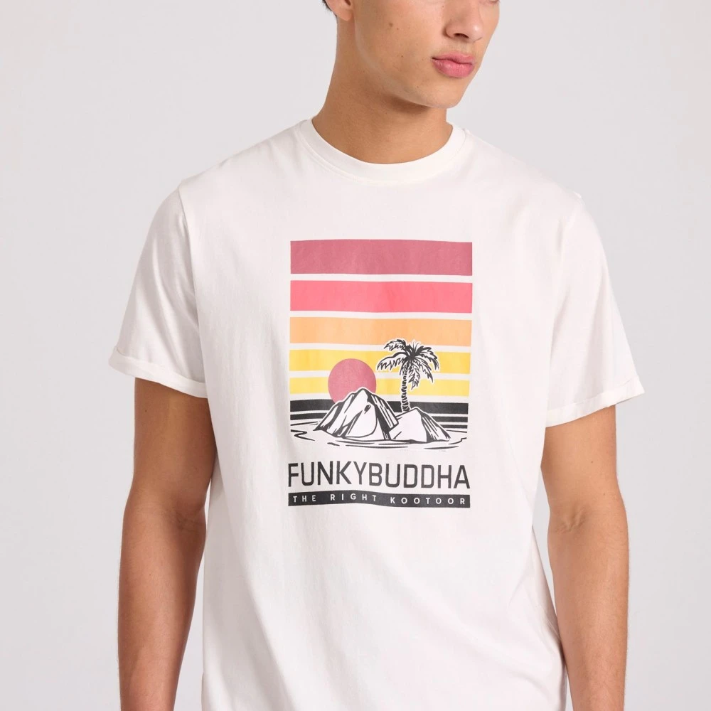 FUNKY BUDDHA Ανδρικό T-Shirt FBM009-061-04