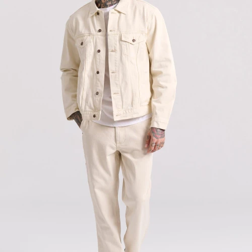 FUNKY BUDDHA Ανδρικό Τζιν Μπουφάν FBM009-071-01