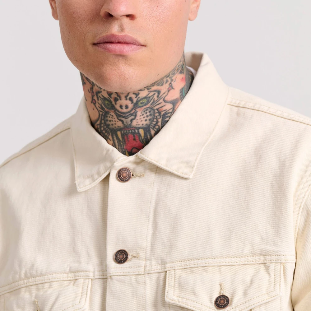 FUNKY BUDDHA Ανδρικό Τζιν Μπουφάν FBM009-071-01